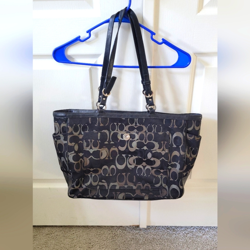 Coach 6429 Signature Optic Diaper Bag